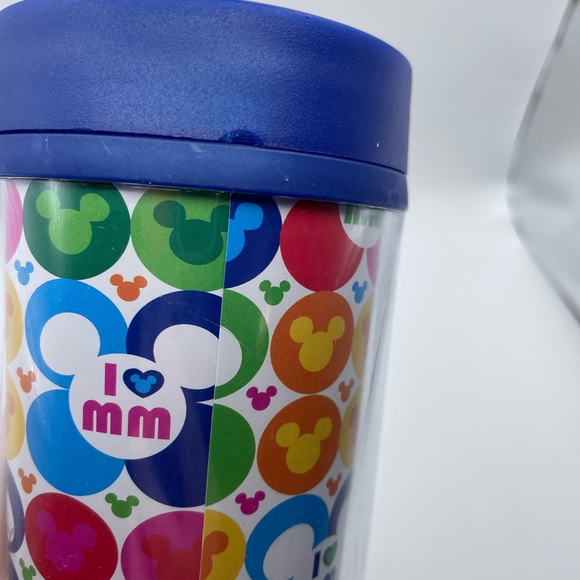 Disney, drinking bottle, rainbow color, silhouette of Mickey Mouse - Picture 9 of 10